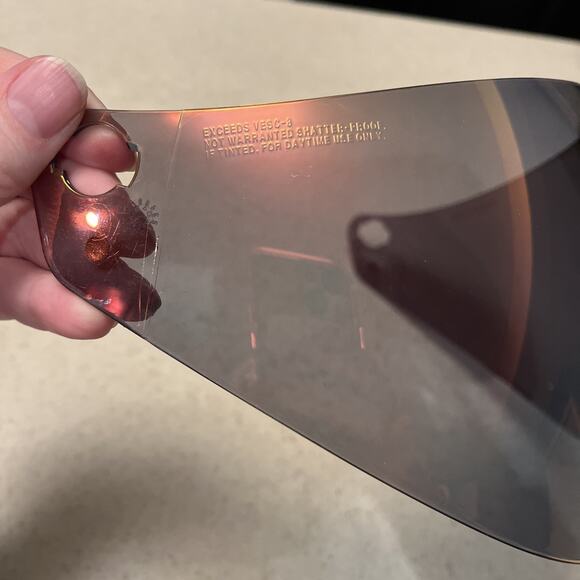 Icon Variant Pro Model IC-03 Bronze, Distortion Free Visor Replacement Retired - Picture 4 of 10